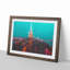 New York the Never-Ending City in Abstract - Picture Frame Graphic Art Print-55724867-55724871