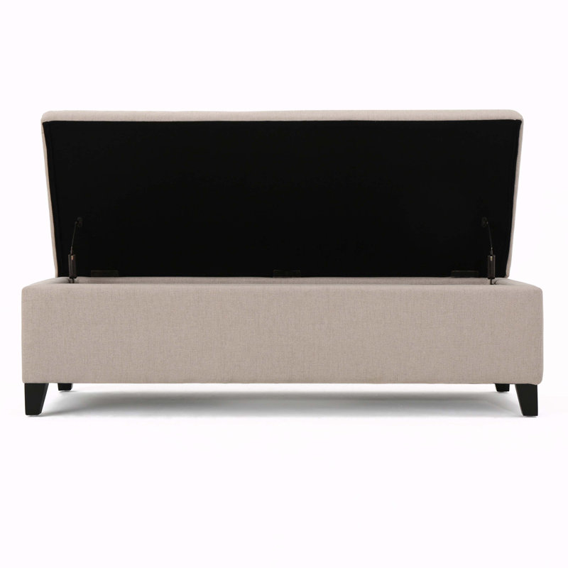 Banc de rangement rabattable, Blé