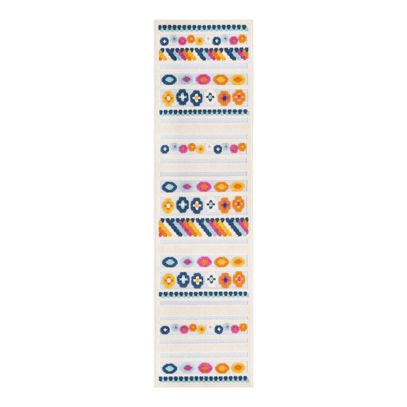 Tapis d'extérieur Rugs.com Paradera Aruba 3, Tapis de couloir 2 pi x 8 pi