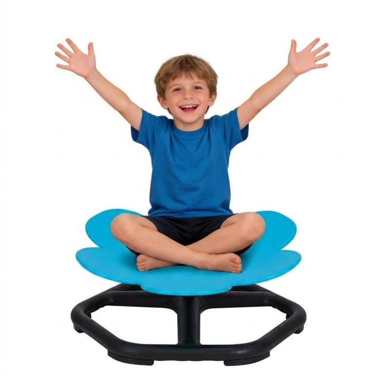 Spinning Chair for Autistic Kids, Sensory Swivel Chair, Toddler Sit & Spin Seat for Training Body Coordination, 220 Lbs Capacity, Ages 3+