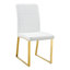 Ensemble de 8 chaises robustes: Coussin épais de 2,1 po (chaises de salle à manger seulement)-1322609654