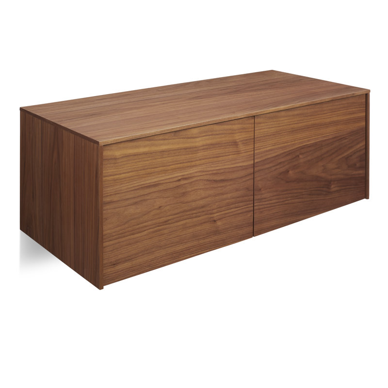 Wonder Wall 2.0 Solid Wood Accent Cabinet, Walnut