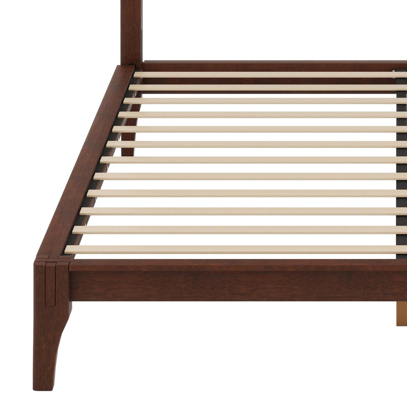Lit plateforme Bamboo Wood, Chocolat
