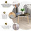 Ensemble de 2 tables basses gigognes Triangle Nesting
