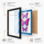 Magenta Butterflies Modern - Framed Print-790354974-790354972