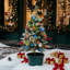 2.36' H Artificial Pine Christmas Tree