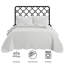 Ensemble couvre-lit en microfibre gaufrée Moonlight Leaf avec taies d'oreiller-135392947-135392945