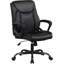 Fauteuil de direction ergonomique à dossier haut avec siège rembourré et accoudoirs Fauteuil pivotant réglable en cuir pour la maison et le bureau-787016815