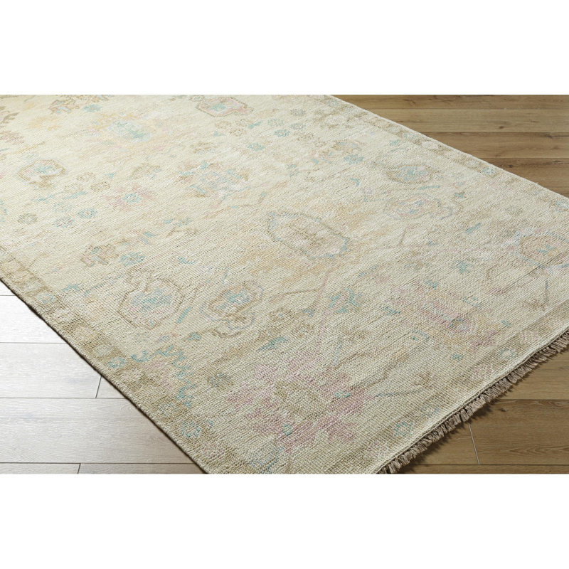 Rectangle Antalya Wool Area Rug, Rectangle 10' x 14'