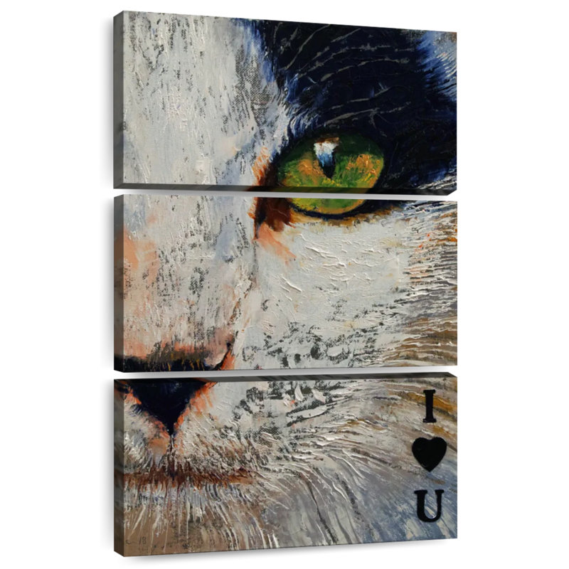 Brampt I Love You Cat, H 32 po x l 20 po