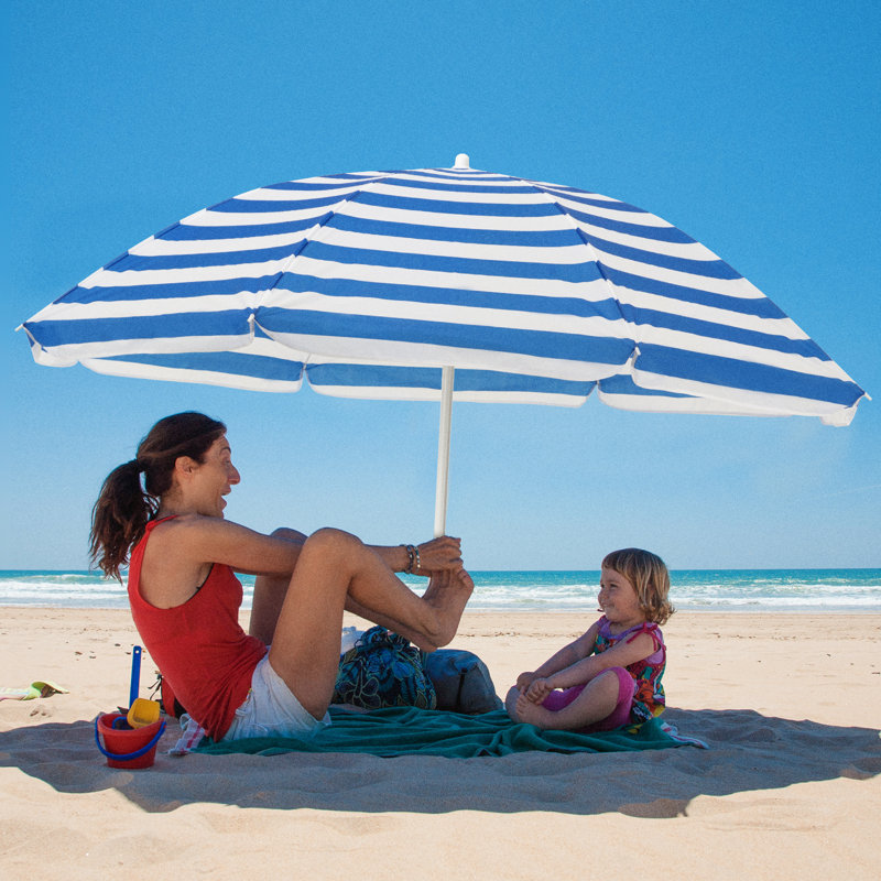 Parasol de marché 78 po x 78 po Gefion, Bleu