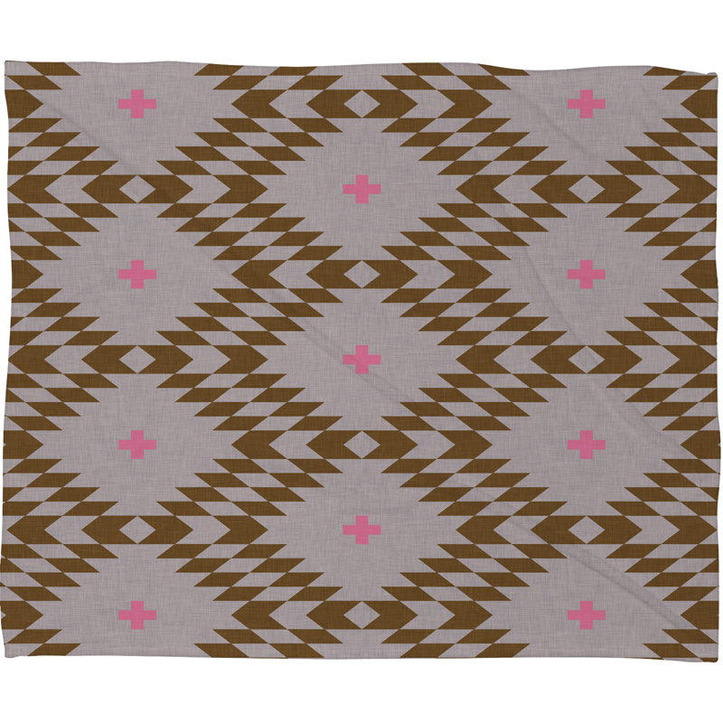 Couverture polaire Holli Zollinger, H 60 po x l 50 po x P 1,5 po