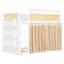 Lit superposé Haven Rattan Decor avec tablette de rangement à 6 niveaux, rideaux et lumières pour enfants-134494026-134494028
