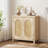 Rattan Accent Sideboard Cabinet, Storage Unit with Adjustable Shelf for Living Room, Dining Room or Entry Area-306052955