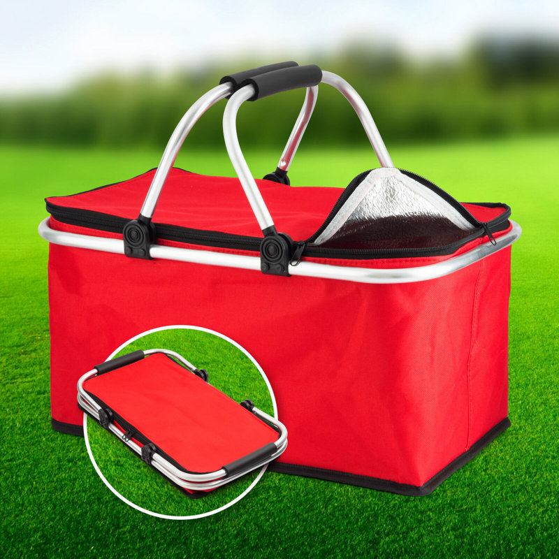 Extra Large Picnic Cooler, Red