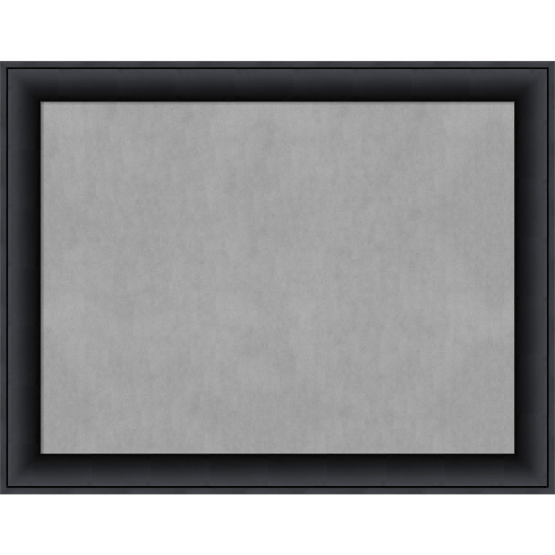 Tableau d'organisation magnétique noir Nero, H 21 po x l 27 po
