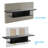 Baumgardner Unfinished Floating TV Stand for TVs up to 48"
