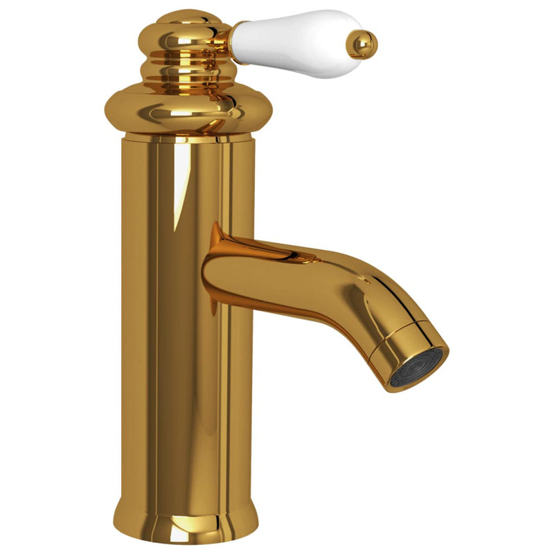 Kaspar Mono Basin Mixer, Gold
