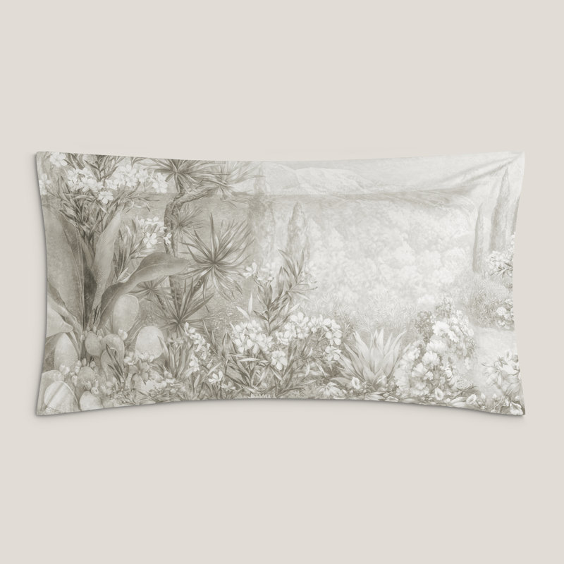 Floral Pillow Case, King