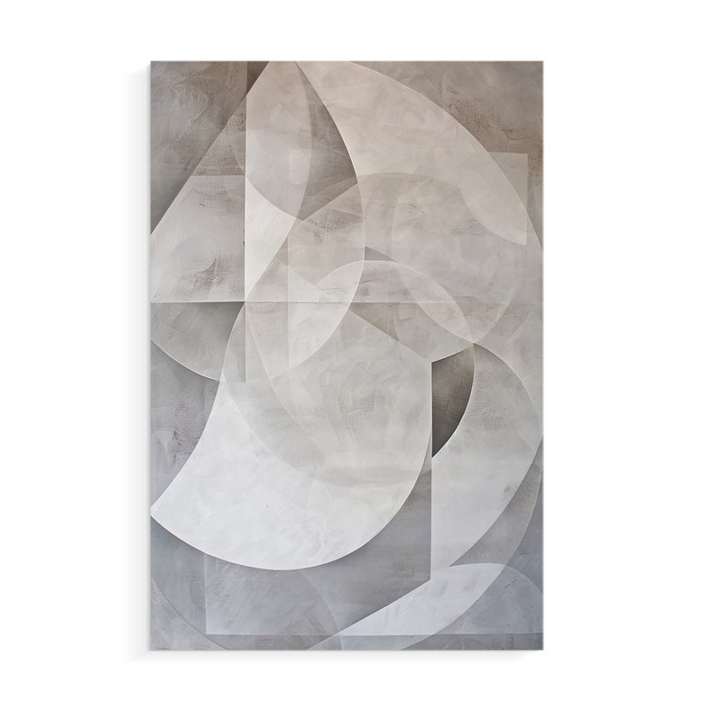 Série ABSTRACT XXVII - Impression sur toile seulement - NON CADRE, H 18 po x l 12 po