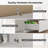Spurgeon Extra Large Kitchen Cabinet With Microwave Shelf-173498754