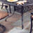 Yates Oval Powder Coated Aluminum Outdoor Dining Table-16543721