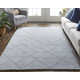 Kentoria Handmade Viscose Ivory/Silver Rug