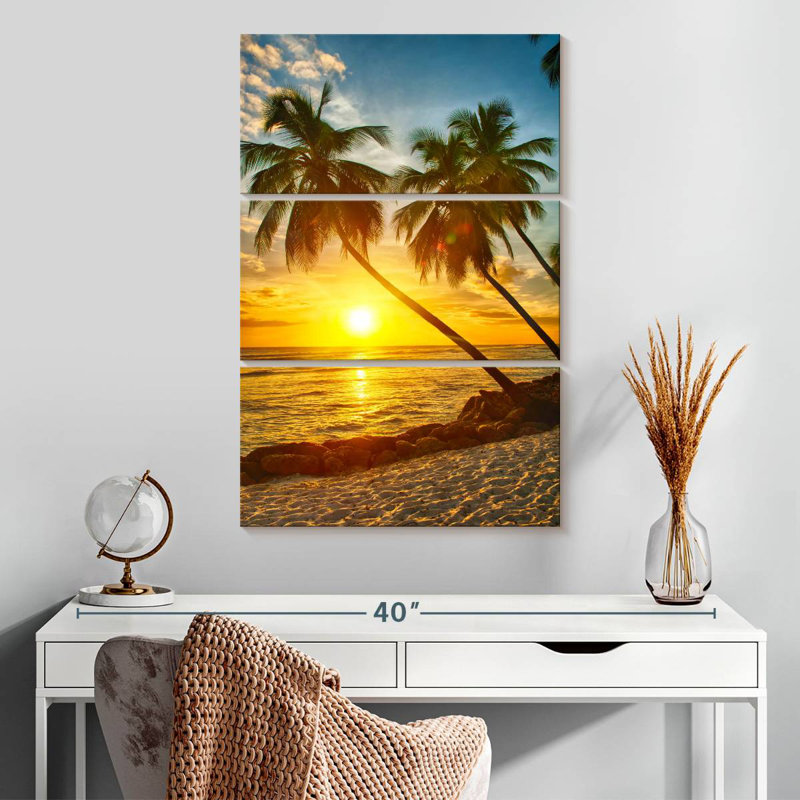 Gillard Barbados Golden Gillard Sunset, 32" H x 20" W