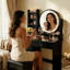 Ensemble coiffeuse et miroir Hermanson-2046359636