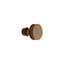 Carriage Bronze Round Knob-56414374