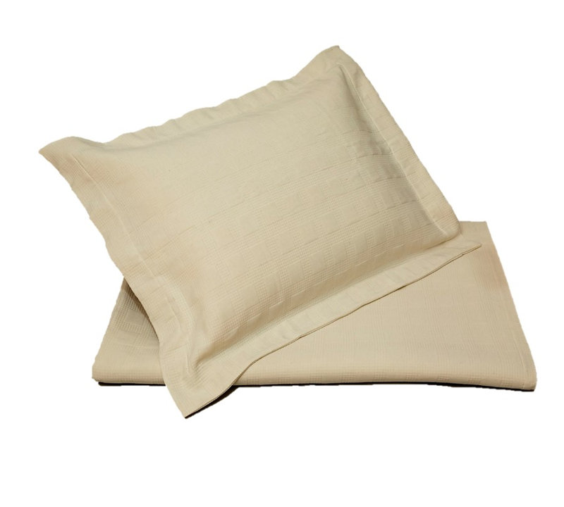 Couvre-lit DeBennett, Capri bleu Heather, Simple