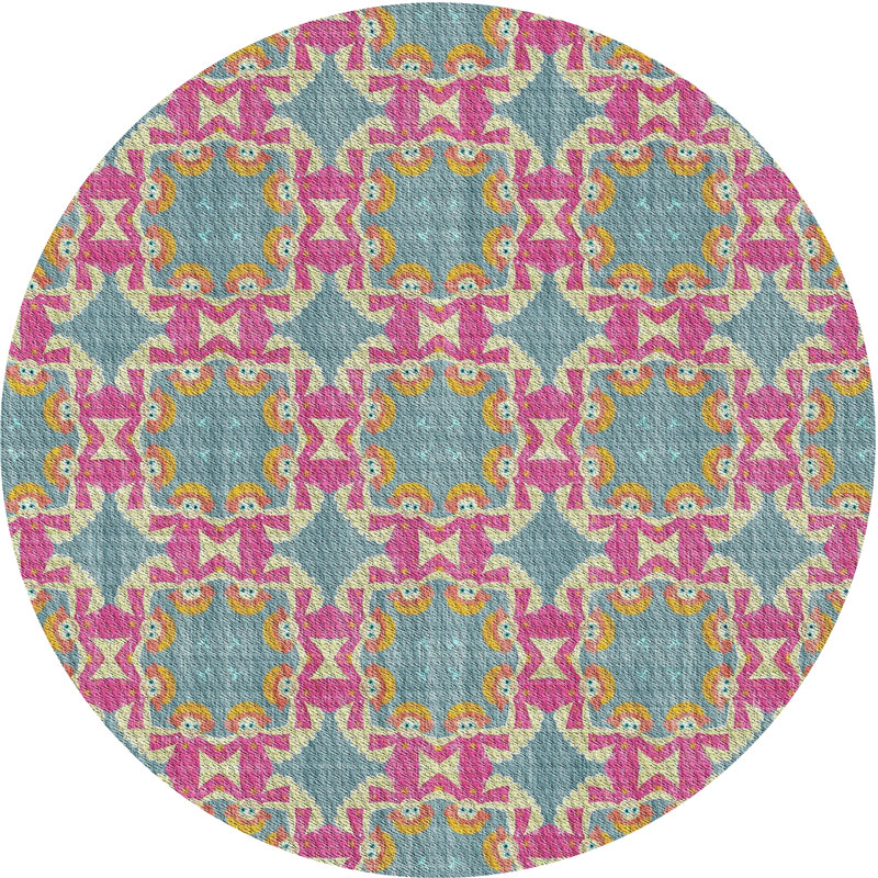 Ilana Indoor Rug, Round 4'