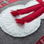 Housse de coussin décorative de Noël 18 x 18 pouces bonhomme de neige
