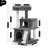 34-Inch Multilevel Plush Double Condos Cat Tree