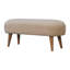 Hollway Cotton Upholstered Bench
