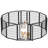 Panel Metal Exercise Pen With Door-134634880