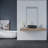 Altair 16.7'' Ceramic Square Bathroom Sink-62346445