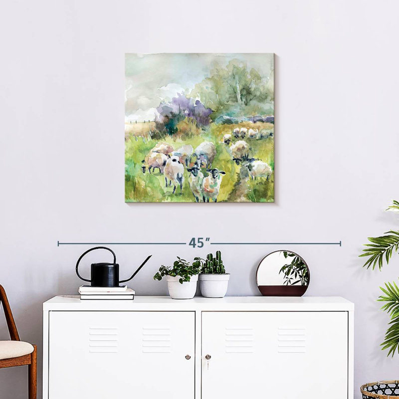 Brampt Spring Flock, 24" H x 24" W