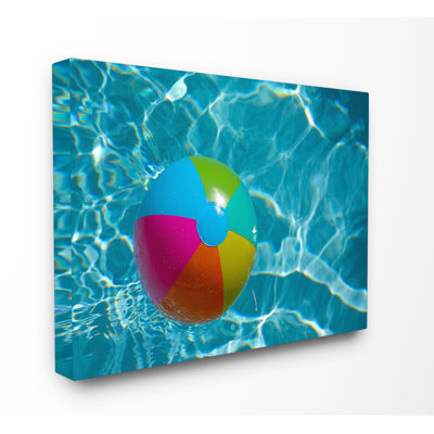 " Beach Ball Pool Time " by Daphne Polselli