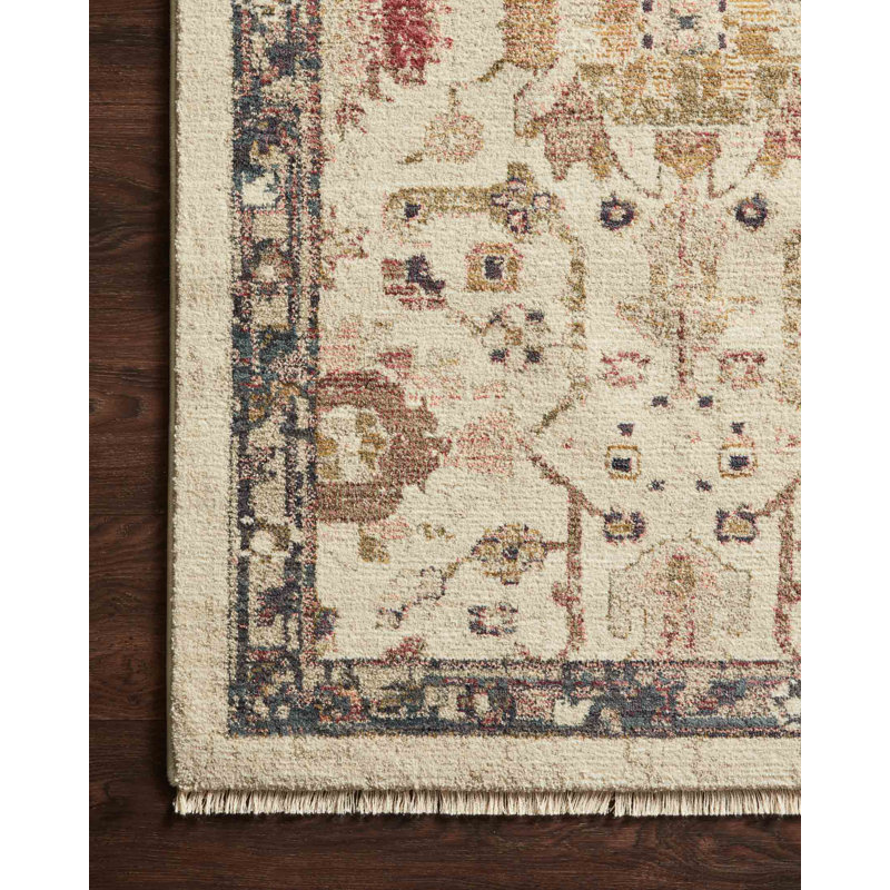 Febbas Performance Oriental Indoor Rug, Rectangle 9' x 12'