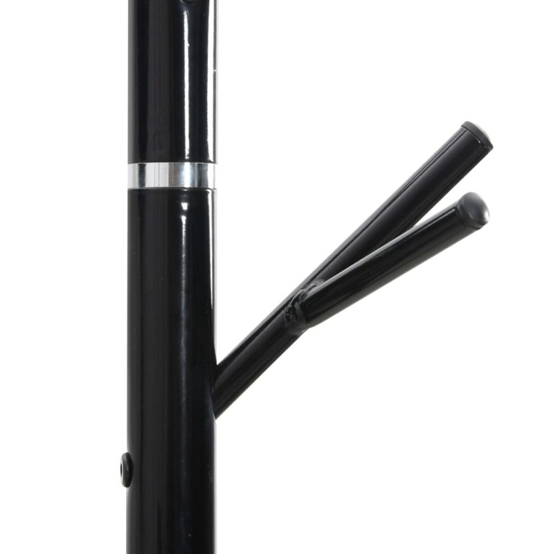 Niva Iron Freestanding Coat Rack, Black