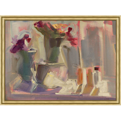 Lavender Shadows par Lillian August - peinture sur toile à cadre unique