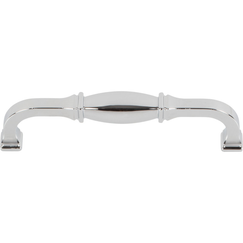 Audrey 128 mm Center-to-Center Cabinet Pull, Polished Chrome