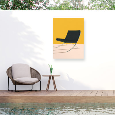 Chaise Bolologic Barcelona par Mies Van Der Rohe