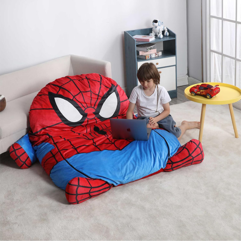 Très grande chaise longue Spiderman pour enfants