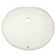 Ticor Sinks Belfast Series 19.5'' Porcelain Oval Bathroom Sink with Overflow