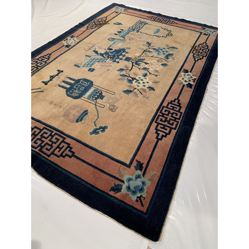 Antique One-of-a-Kind 3'11" X 6'3" Area Rug