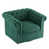 Tissu vert foncé est en rupture de stock
