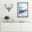 Revelstoke Mountain in Canada in Abstract - Picture Frame Graphic Art Print-55778299-55778296