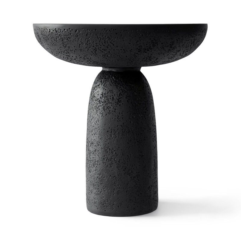 Fiberglass Accent Black Table Base